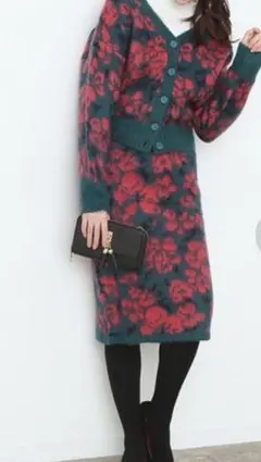 新品 ViS ニットカーディガン