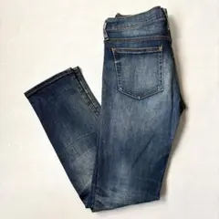 美品✨23区 デニムパンツ スキニータイプ 38 インディゴブルーのサムネイル