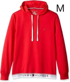 新品 M パーカー トミーヒルフィガー フード レッド