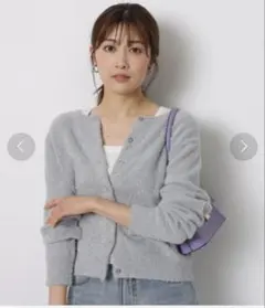 【未使用タグ付き】アプワイザーリッシェ　キラキラカーディガン