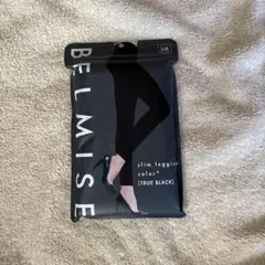 BELMISE スリムレギンス TRUE BLACK L/LL