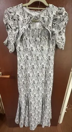 An MILLE アンミール フラワーワンピース♡パフスリーブ 花柄