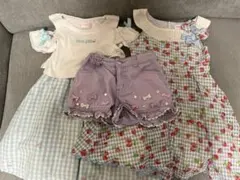 メゾピアノ 110.120 3点セット