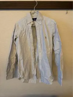 Ralph Lauren ストライプ ボタンダウンシャツ