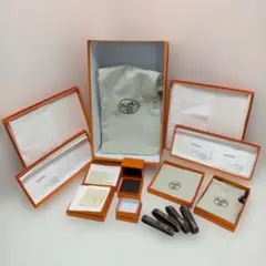 美品 エルメス 保存袋 空箱 10個セット ブレスレット アクセサリー