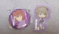 名探偵コナン　灰原哀缶バッチ クリアステッカー