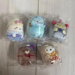 すみっコぐらし　てのりぬいぐるみ　映画　5種セット