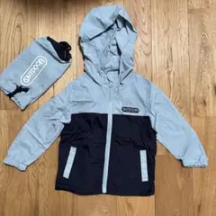 OUTDOOR フード付きブルゾン 95 収納袋つき