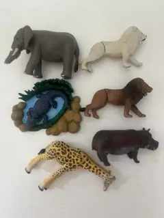 アニア　動物フィギュア 6体セット