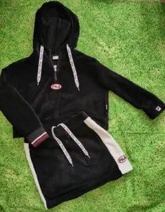 FILAフィラ☓CECIL McBEE セシルマクビーコラボ☆ボアセットアップ黒