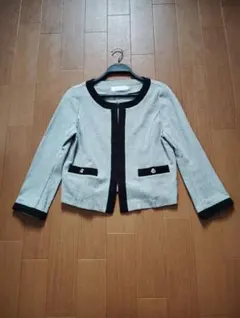 Couture brooch ノーカラージャケット 38