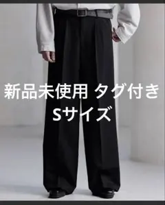 【CLEL】プライム TR セミワイドタックスラックス　ブラック　ユニセックスのサムネイル