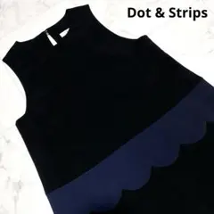 Dot & Strips チャイルドウーマン　チュニック　ワンピース S Mのサムネイル