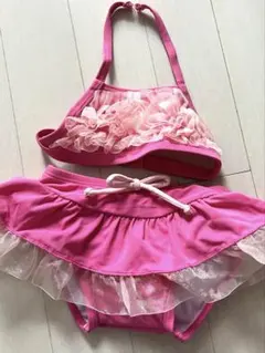 Ruffle Butts フリル付き水着 ピンク