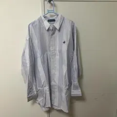 BEVERLY HILLS POLO CLUB ストライプシャツ M 綿100%
