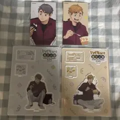 ハイキュー!! 宮治 宮侑 アクリルスタンド 喜怒哀楽 特典