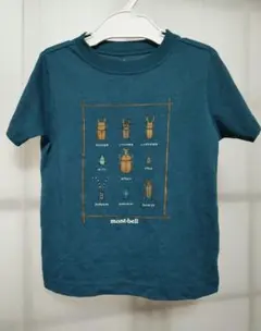【美品】【100サイズ】mont-bell 昆虫Tシャツ モンベル