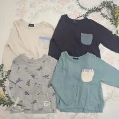 Petitmain　オーガニックコットンロンT4点セット