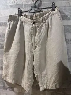 URBAN RESEARCH DOORS リネンハーフパンツ メンズMのサムネイル