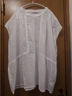 サマンサモスモス　 フレンチスリーブ レース ブラウス