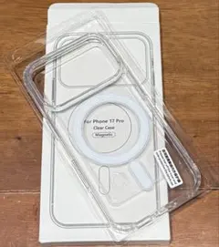 iPhone 17 Pro クリアケース MagSafe対応