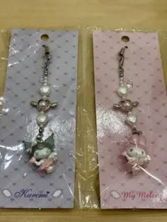 夢みるエンジェル　ストラップ　クロミ　マイメロディ