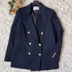 UNITED ARROWS ユナイテッドアローズ 紺ブレ 金 ボタン UWSC