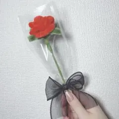 モールフラワー　ブーケ　バラ　花束　枯れないお花　赤　プレゼント　クリスマス