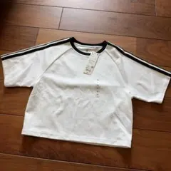 新品 UNIQLO エアリズムコットン クロップドTシャツ 160