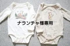 ギャップ ベビーロンパース 2枚セット