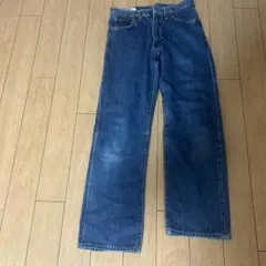 Bobson ストレートデニムジーンズ 青