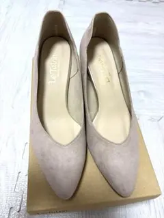 ルタロン　Le Talon パンプス　23.5 ベージュ　ピンク