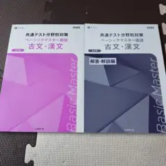 共通テスト分野別対策 ベーシックマスター 国語 古文・漢文