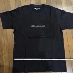 PEACE FOR ALL H&dM Tシャツ ブラック