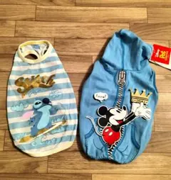 ペットパラダイス★ディズニー ２着セット SS ミッキー スティッチのサムネイル