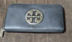 Tory Burch ブラック 長財布 難あり
