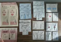 化粧水・乳液 試供品 34点 (アルブラン・ソフィーナボーテ など)