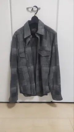PENDLETON ウールネルシャツ グレー チェック Sサイズのサムネイル