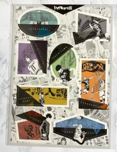 ハイキュー展　ステッカー