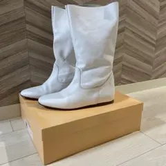 FABIO RUSCONI ロングブーツ 8851 ホワイト 39