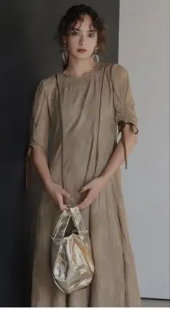 【美品オケージョンワンピ】総レースワンピース【5L】