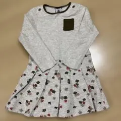 PETIT BATEAU 花柄ワンピース 95cm