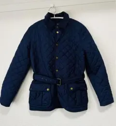 RALPH LAUREN キッズ 中綿キルティングジャケット ネイビー160