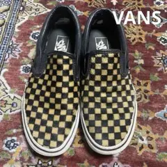 90s Vans スリッポン レオパードハラコオリジナル US6 98HRB - メルカリ