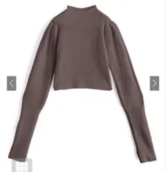 GRL サムホール付きロングスリーブニットトップスk9206d