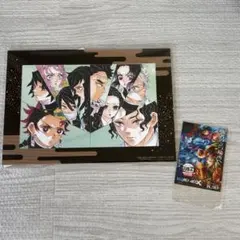 映画 鬼滅の刃 無限城編 猗窩座再来 特典 4DX ステッカー イラストボード