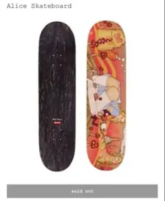 【新品】Supreme スケートボードデッキ SUPREME DISTORTED LOGO SKATEBOARD 8.375inch シュプリーム デッキ