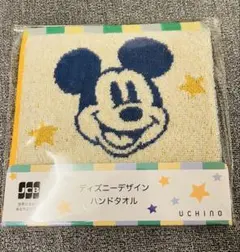 ミッキーマウス ディズニーデザインハンドタオル UCHINO