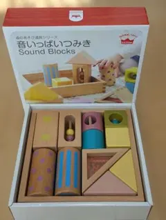 音いっぱいつみき　Sound Blocks 音の出る木製ブロック