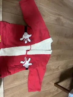 ミニーマウス フリースジャケット 赤